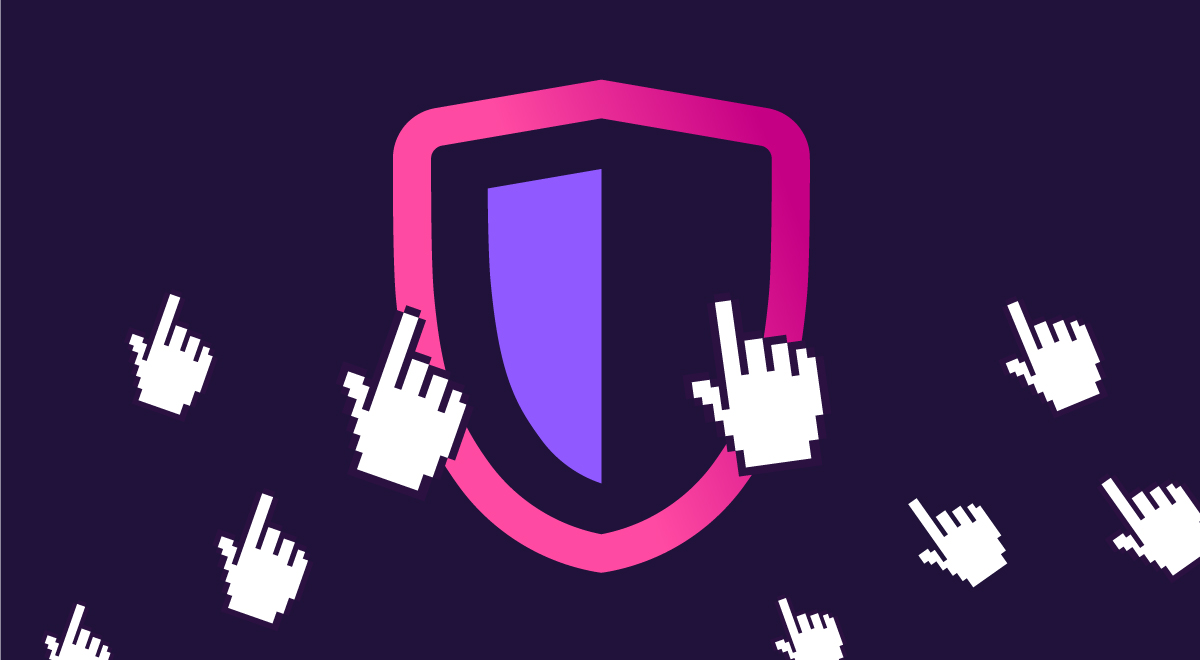 Logo pour Firefox filant la métaphore du bouclier contre le pistage