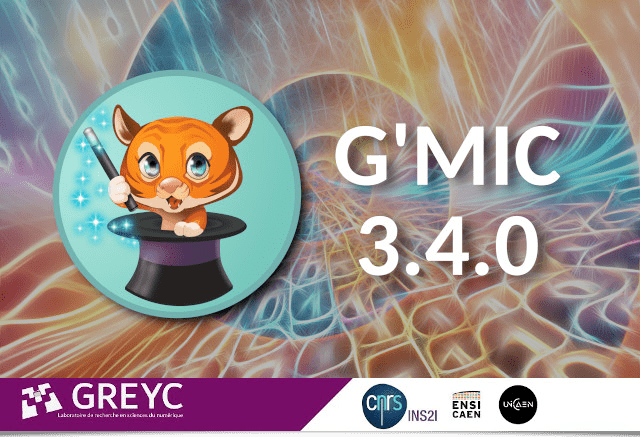 G´MIC 3.4.0 Teaser