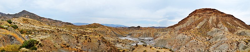 Désert de Tabernas, dans la province d'Almeria.